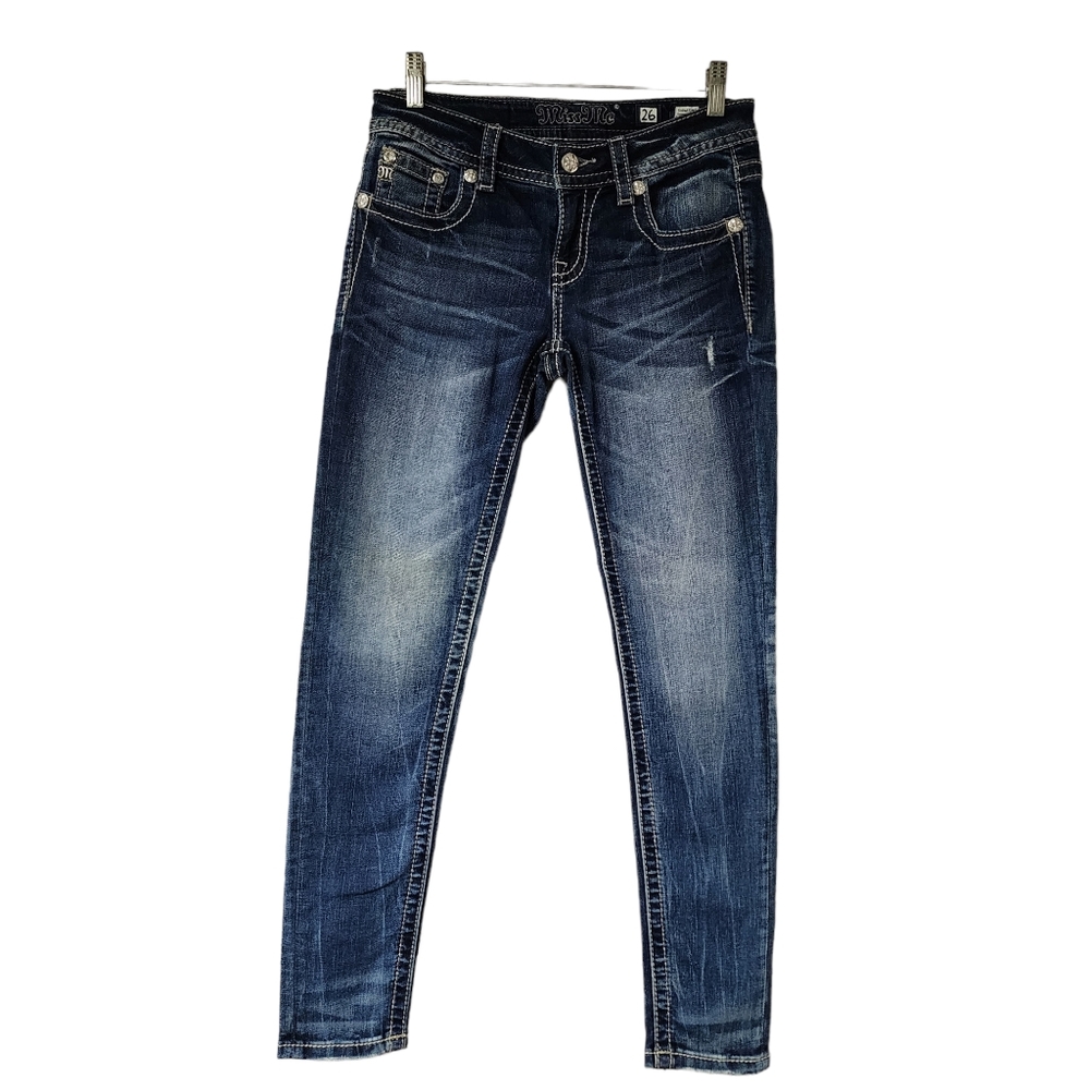 Miss Me Women's Skinny Sz 26 - Picture 7 of 12